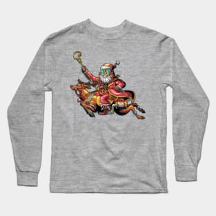 Steampunk Santa Long Sleeve T-Shirt